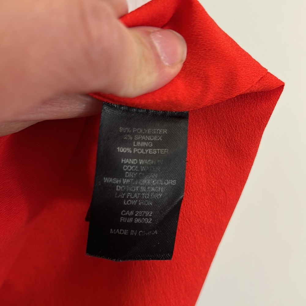 Dalia Orange Ruffled Dress - Picture 11 of 11